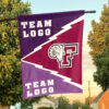 Fordham Rams vs Custom Team House Divided Flag, Custom Spirit Flag