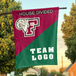 Fordham Rams vs Custom Team House Divided Flag, NCAA Custom Flag