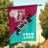 Fordham Rams vs Custom Team House Divided Flag, NCAA Team Flag