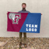 Fordham Rams vs Custom Team House Divided Flag, Personalized Team Flag 2 Fordham Rams vs Custom Team House Divided Flag, Personalized Team Flag