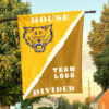 Fort Valley State Wildcats vs Custom Team House Divided Flag, Custom Team Flag