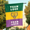 Fort Valley State Wildcats vs Custom Team House Divided Flag, NCAA House Flag