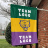 Fort Valley State Wildcats vs Custom Team House Divided Flag, NCAA House Flag