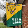 Fort Valley State Wildcats vs Custom Team House Divided Flag, Personalized Split Flag