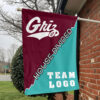 Grizzlies vs Custom Team House Divided Flag, College Custom Flag