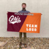 Grizzlies vs Custom Team House Divided Flag, NCAA Custom Flag