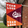 Grizzlies vs Custom Team House Divided Flag, NCAA Spirit Flag