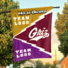 Grizzlies vs Custom Team House Divided Flag, Personalized Spirit Flag