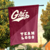Grizzlies vs Custom Team House Divided Flag, Personalized Team Flag