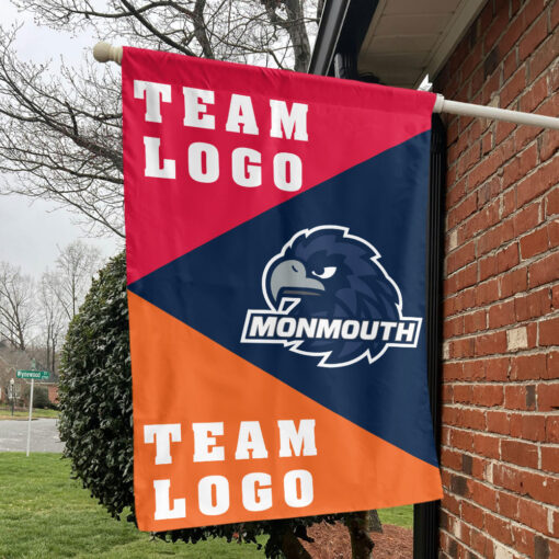 Hawks vs Custom Team House Divided Flag, Custom College Flag