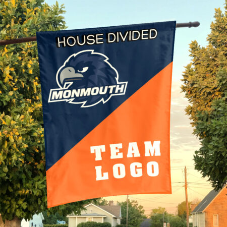 Hawks vs Custom Team House Divided Flag, Custom Split Flag