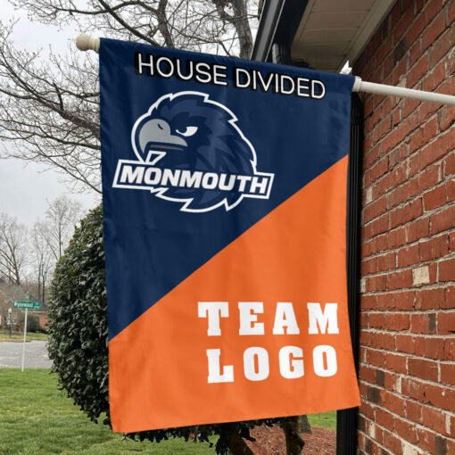Hawks vs Custom Team House Divided Flag, Custom Split Flag