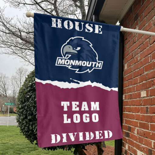 Hawks vs Custom Team House Divided Flag, Personalized College Flag