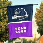 Hawks vs Custom Team House Divided Flag, Personalized Spirit Flag