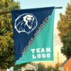 Lions vs Custom Team House Divided Flag, College Custom Flag