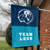 Lions vs Custom Team House Divided Flag, Custom NCAA Flag 1 Lions vs Custom Team House Divided Flag, Custom NCAA Flag