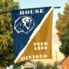 Lions vs Custom Team House Divided Flag, NCAA Rivalry Flag