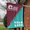 Little Rock vs Custom Team House Divided Flag, College Custom Flag