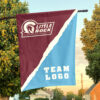 Little Rock vs Custom Team House Divided Flag, Custom College Flag