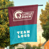 Little Rock vs Custom Team House Divided Flag, Custom NCAA Flag