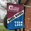 Little Rock vs Custom Team House Divided Flag, Custom Rivalry Flag