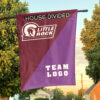Little Rock vs Custom Team House Divided Flag, Custom Team Flag