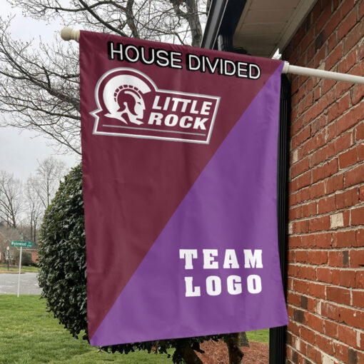 Little Rock vs Custom Team House Divided Flag, Custom Team Flag
