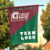 Little Rock vs Custom Team House Divided Flag, NCAA Custom Flag