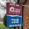 Little Rock vs Custom Team House Divided Flag, NCAA House Flag 1 Little Rock vs Custom Team House Divided Flag, NCAA House Flag