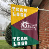 Little Rock vs Custom Team House Divided Flag, NCAA Spirit Flag