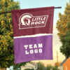 Little Rock vs Custom Team House Divided Flag, Personalized NCAA Flag