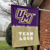 Montevallo Falcons vs Custom Team House Divided Flag, Custom Rivalry Flag