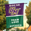 Montevallo Falcons vs Custom Team House Divided Flag, Custom Spirit Flag