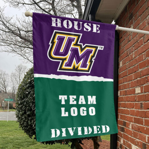 Montevallo Falcons vs Custom Team House Divided Flag, Custom Spirit Flag Montevallo Falcons vs Custom Team House Divided Flag, Custom Spirit Flag