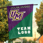 Montevallo Falcons vs Custom Team House Divided Flag, Custom Split Flag