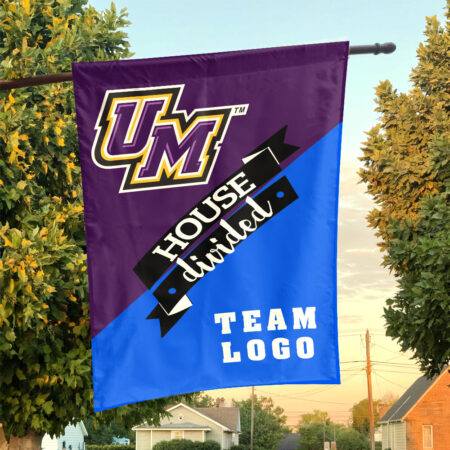 Montevallo Falcons vs Custom Team House Divided Flag, Custom Team Flag