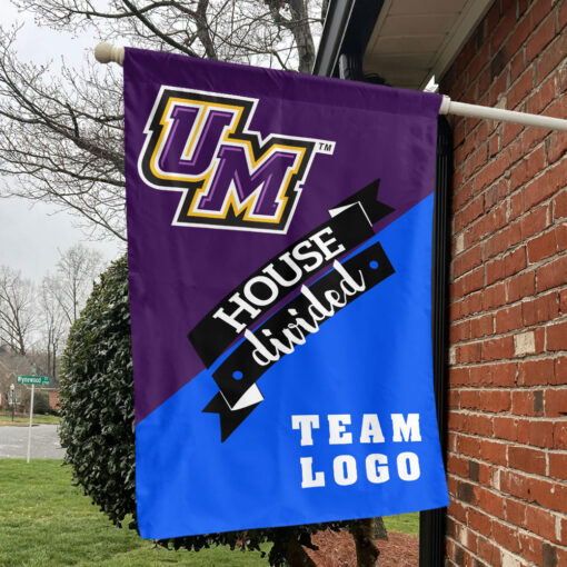 Montevallo Falcons vs Custom Team House Divided Flag, Custom Team Flag Montevallo Falcons vs Custom Team House Divided Flag, Custom Team Flag