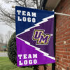 Montevallo Falcons vs Custom Team House Divided Flag, NCAA College Flag 1 Montevallo Falcons vs Custom Team House Divided Flag, NCAA College Flag