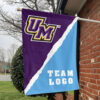 Montevallo Falcons vs Custom Team House Divided Flag, NCAA Spirit Flag 1 Montevallo Falcons vs Custom Team House Divided Flag, NCAA Spirit Flag