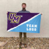 Montevallo Falcons vs Custom Team House Divided Flag, NCAA Spirit Flag 2 Montevallo Falcons vs Custom Team House Divided Flag, NCAA Spirit Flag