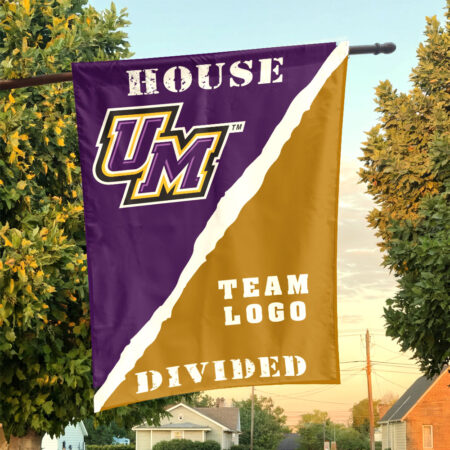Montevallo Falcons vs Custom Team House Divided Flag, Personalized House Flag