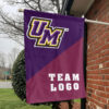 Montevallo Falcons vs Custom Team House Divided Flag, Personalized Split Flag 1 Montevallo Falcons vs Custom Team House Divided Flag, Personalized Split Flag