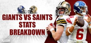 New York Giants vs New Orleans Saints Stats Breakdown