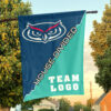 Owls vs Custom Team House Divided Flag, College Custom Flag