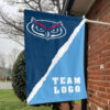 Owls vs Custom Team House Divided Flag, Custom College Flag