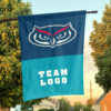 Owls vs Custom Team House Divided Flag, Custom NCAA Flag