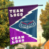 Owls vs Custom Team House Divided Flag, Custom Spirit Flag