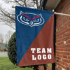Owls vs Custom Team House Divided Flag, Personalized College Flag