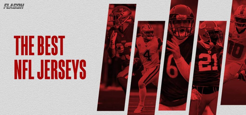 Ranking The Best NFL Jerseys Of All Time With FlagOh