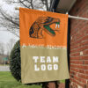Rattlers vs Custom Team House Divided Flag, Custom House Flag